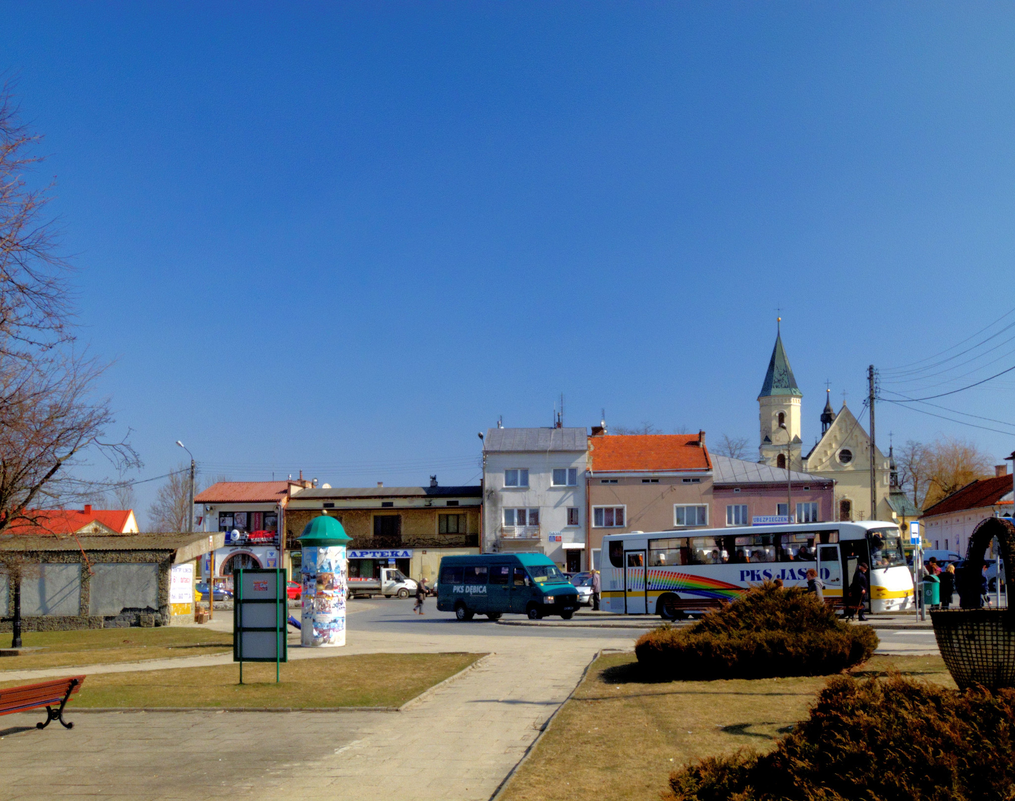 Marktplatz in Pilzno 2012